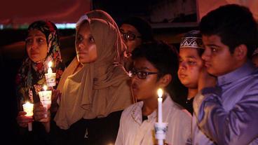Auch die Muslime trauern mit den Angehörigen der Opfer.