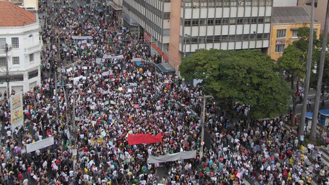 Proteste in Brasilien