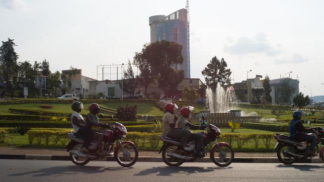 Kigali, Ruandas Hauptstadt, gilt als sauberste Stadt Afrikas