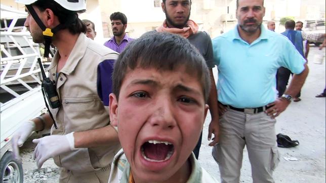 Bild: WDR/WDR Die Bewohner von Aleppo leben in ständiger Angst