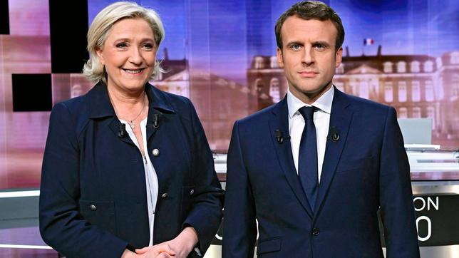 Marine Le Pen oder Emmanuel Macron: Die Franzosen entscheiden in einer Stichwahl.