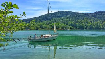 Weltweit Corona: Der Wörthersee gehört auch bei den deutschen Touristen zu den bevorzugten Urlaubszielen 