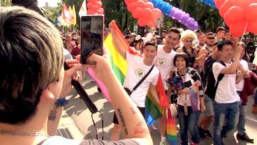 Pride-Parade in Taipeh