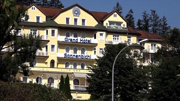 Außenansicht des Grand Hotels Sonnenbichl in Garmisch-Partenkirchen