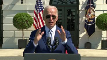 US-Präsident Biden bei Ansprache