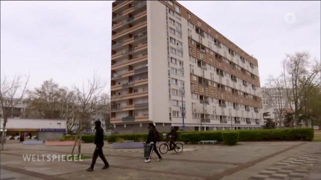 Hochhaus Vorort Frankreich