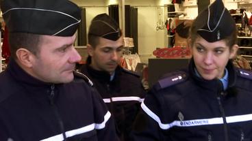 Reservisten in Uniform