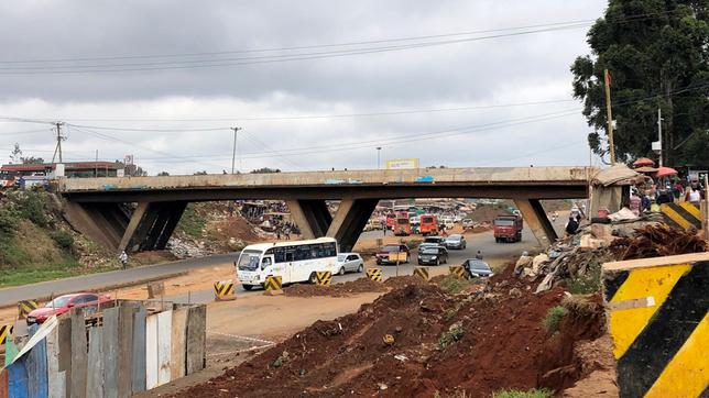 Die Brücke der kleinen Wunder in Kenias Hauptstadt Nairobi.