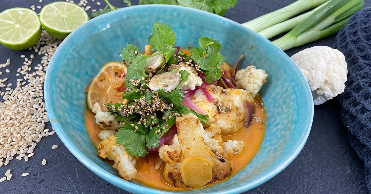 Video: Rezept: Blumenkohlcurry mit... - ARD-Buffet - ARD | Das Erste