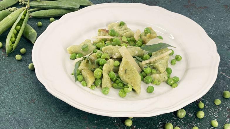 Video: Rezept: Gnocchi mit Erbsen... - ARD-Buffet - ARD | Das Erste