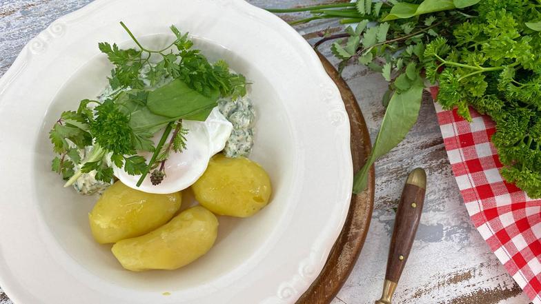 Video: Rezept: Grüne Sauce mit... - ARD-Buffet - ARD | Das Erste