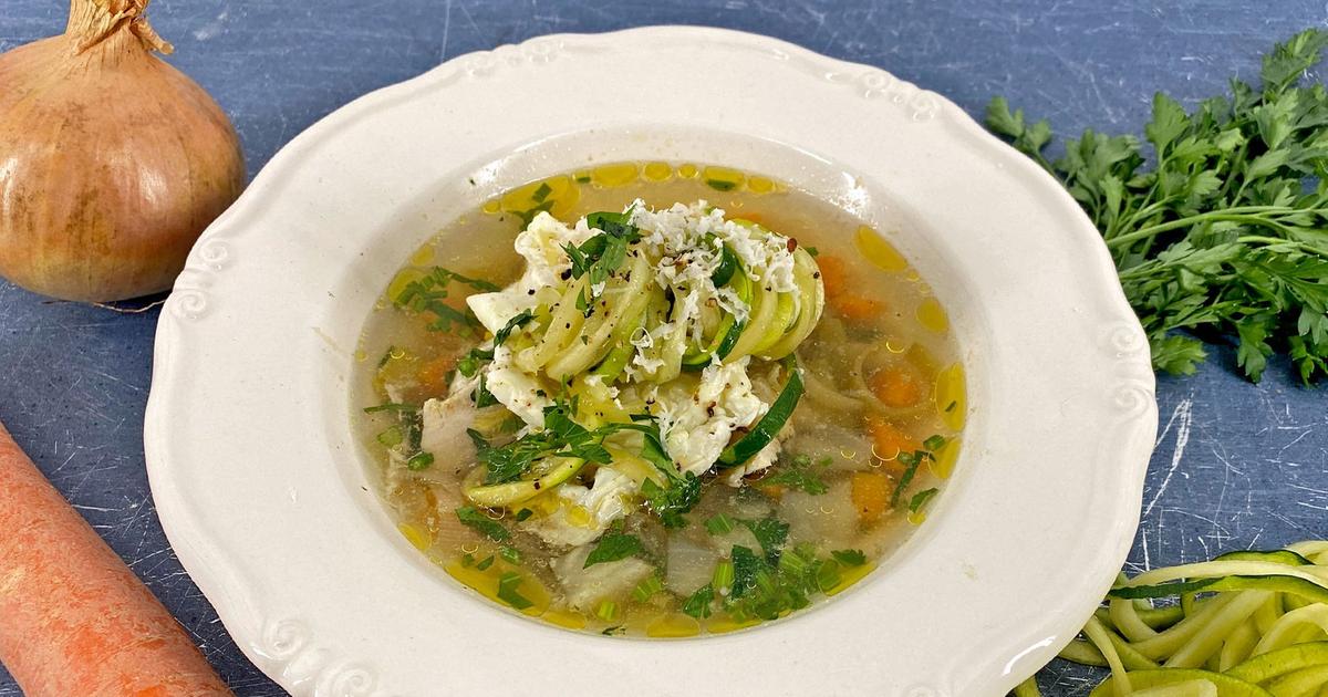 Video: Rezept: Hühnersuppe mit Ei... - ARD-Buffet - ARD | Das Erste