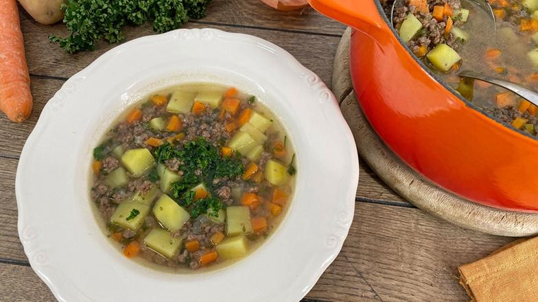 Video: Rezept: Kartoffel-Möhren -Topf - ARD-Buffet - ARD | Das Erste