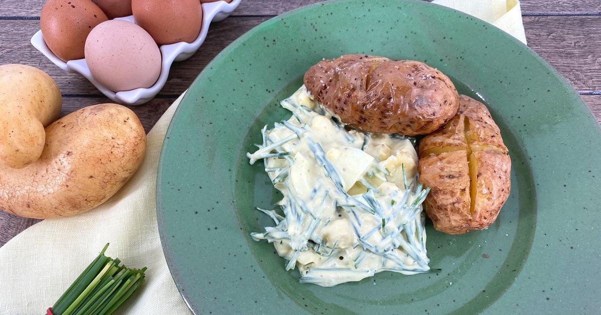 Video: Rezept: Ofenkartoffeln mit... - ARD-Buffet - ARD | Das Erste