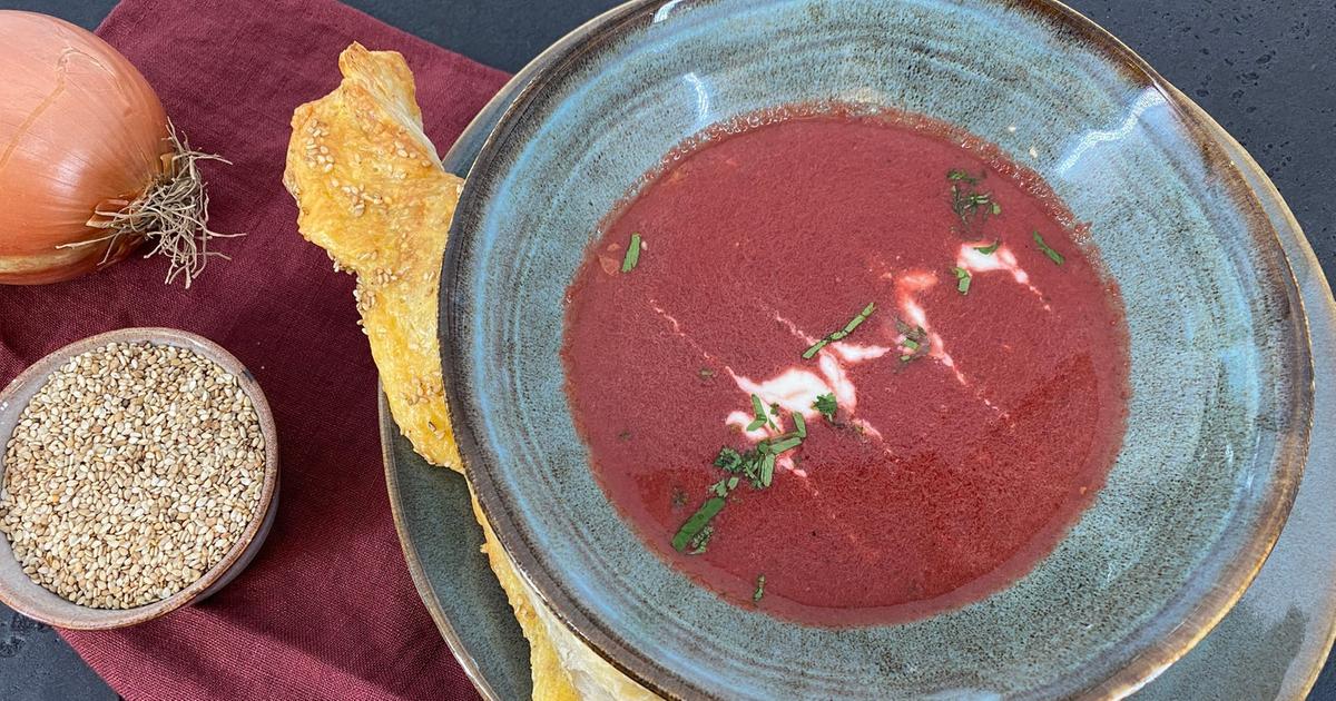 Video: Rote-Bete-Suppe mit... - ARD-Buffet - ARD | Das Erste