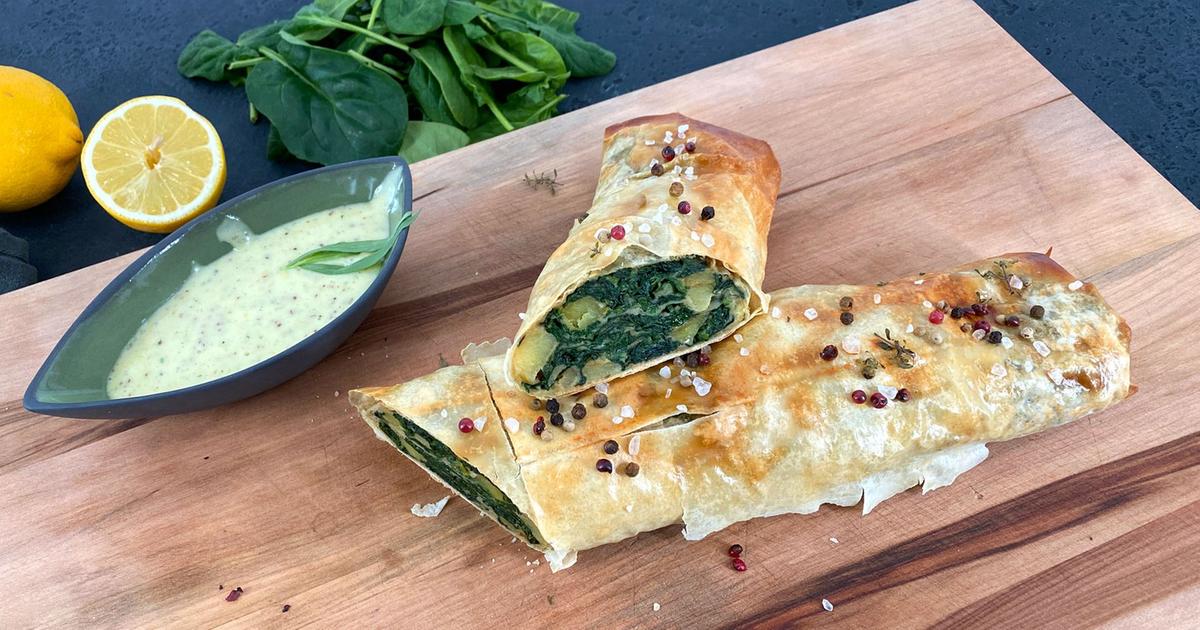 Video: Rezept: Spinatstrudel mit... - ARD-Buffet - ARD | Das Erste