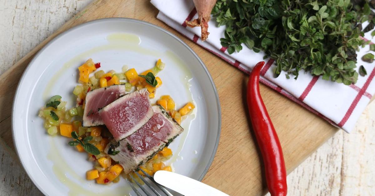 Mango Thunfisch Salat — Rezepte Suchen