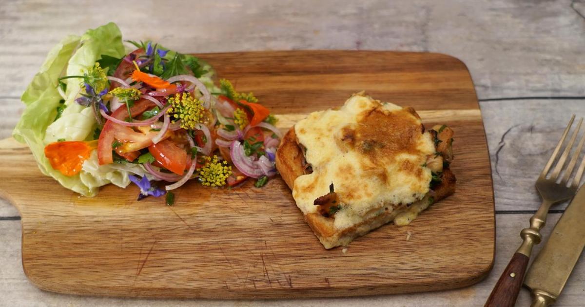 Schneller Pilztoast — Rezepte Suchen