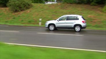 Bild: SWR Fahrender VW Tiguan