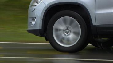 Bild: SWR Tiguan-Vorderrad