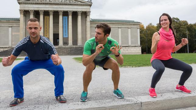 Bild: megaherz Fitness-Training in der Stadt (2)