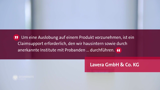 Bild: Das Erste Reaktion der Lavera GmbH & Co. KG
