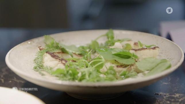 Gebratener Blumenkohl in Buttermilch  mit Minze