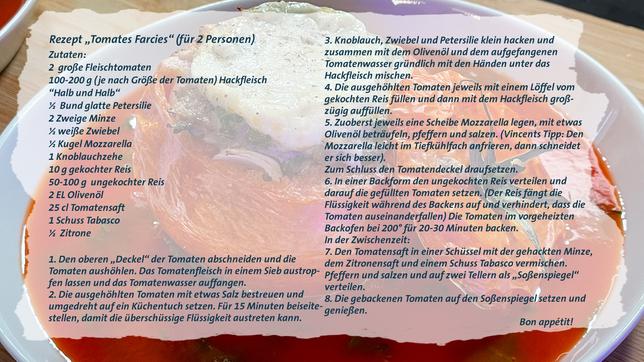 Bild: ARD Rezept Fleischtomate mit französischer Füllung