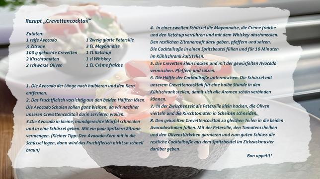 Bild: ARD Raffinierter Sommersnack: Avocado-Crevettencocktail