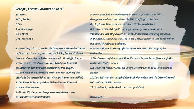 Bild: ARD Crème Caramel