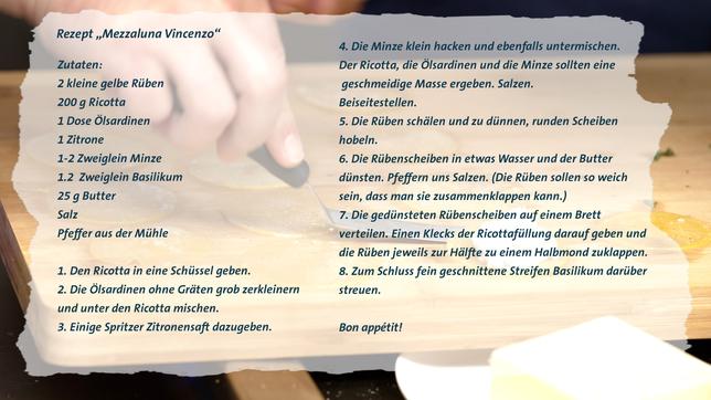 Bild: ARD Kochen mit Stern Mezzaluna Vincenzo
