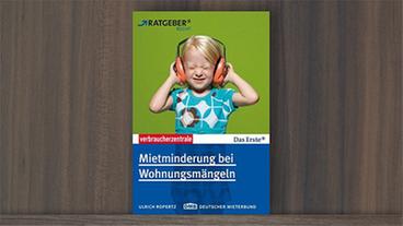 Bild: Verbraucherzentrale Buchcover "Mietminderung bei Wohnungsmängeln"