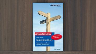 Bild: Verbraucherzentrale Buchcover "Gesetzliche Rente"