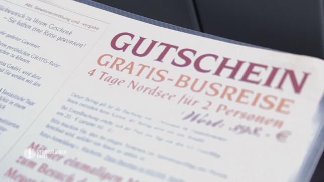 Bild: SWR Gutschein für eine "Gratis"-Reise