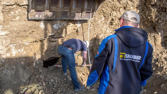 2. Stollen Fund - Weiterer Stollen im Steinbruch von ehemaligem KZ Buchenwald auf dem Ettersberg bei Weimar entdeckt (Entdeckung am 07.10.19)