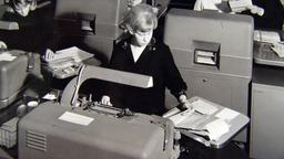 Mitarbeiterinnen im OTTO-Rechenzentrum in den 60er Jahren