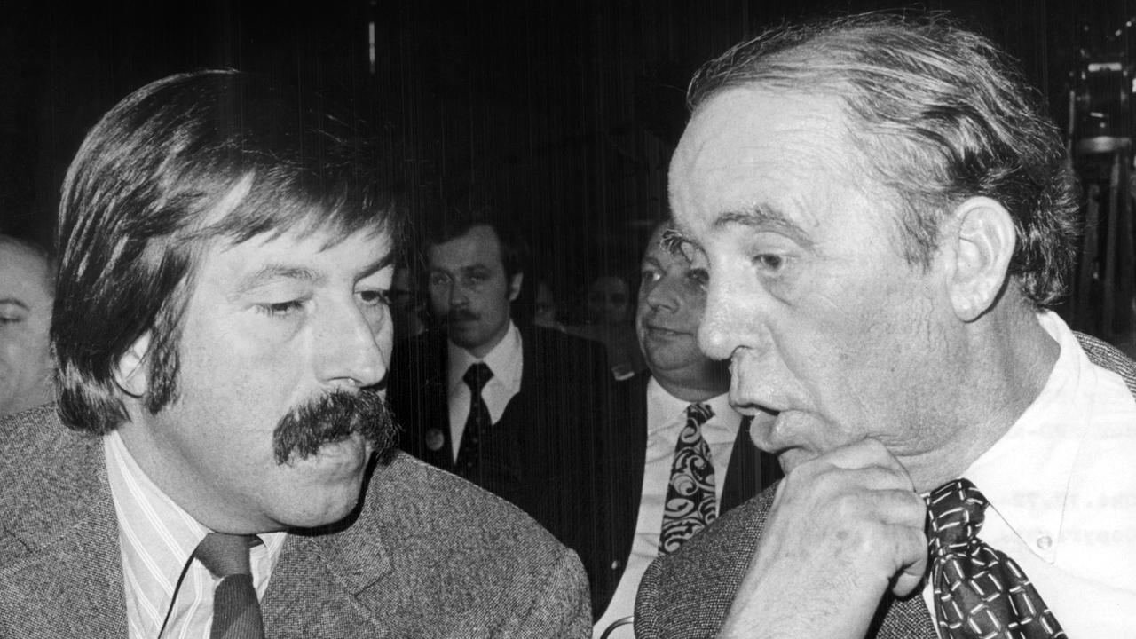 Günter Grass und Heinrich Böll