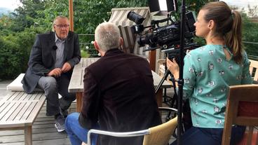 Bild: MDR Norbert Kastner, ehemaliger OB von Coburg (l.)