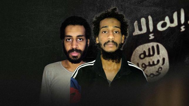 Die IS-Geiselnehmer Alexanda Kotey und El Shafee Elsheikh.