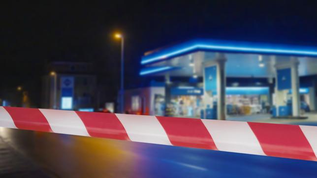 Masken-Mord an der Tankstelle