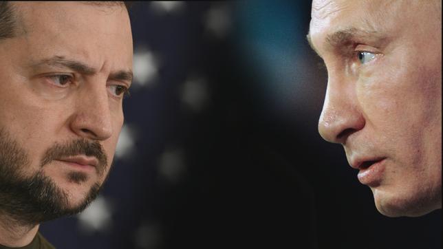Das Duell: Selenskyj gegen Putin