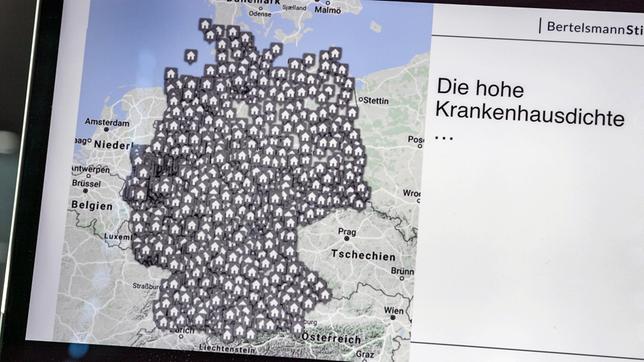 1750 Kliniken stehen laut Statistischen Bundesamt in Deutschland. 500 davon sollen Herzinfarkte und Schlaganfälle nicht richtig behandeln können. 