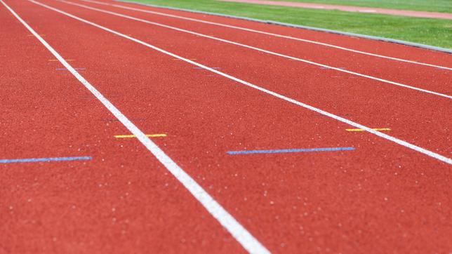 Bild: dpa Leichtathletik-Bahn