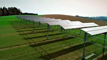 Photovoltaik und Ackerbau verbindet die Hofgemeinschaft Heggelbach am Bodensee.