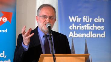 Bild: WDR Joachim Kuhs, stellvertretender Vorsitzender der Bundesvereinigung ChrAfD (Christen in der AfD).