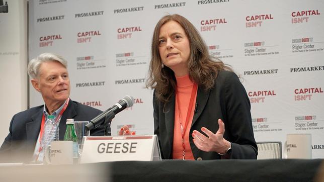 Die deutsche EU-Abgeordnete Alexandra Geese (Bündnis 90/Die Grünen) ist der Überzeugung: Europa muss den US-Tech-Konzernen etwas entgegensetzen.