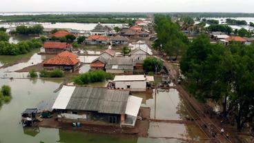 Bild: SWR In Afrika zu wenig, in Asien zu viel Regen: Indonesien drohen Überschwemmungen.