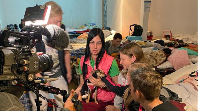 Vika und ihre Familie.