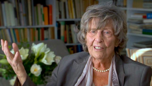 Bild: WDR/tagtraum Margarete Mitscherlich, die große Psychoanalytikerin erinnert sich an den Winter 42/43