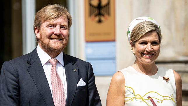 Bild: dpa/Fabian Sommer König Willem-Alexander der Niederlande und Königin Maxima in Berlin